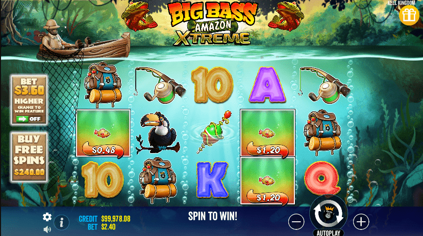 Big Bass Amazon Xtreme Demo