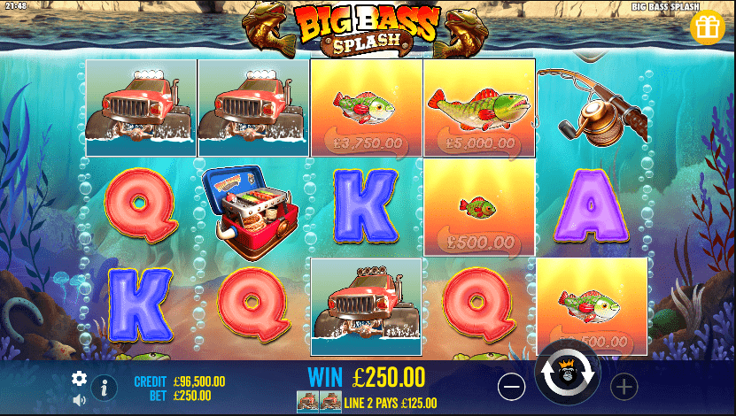 gameplay Big Bass Splash