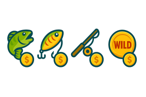 Símbolos pesca Big Bass ganancias